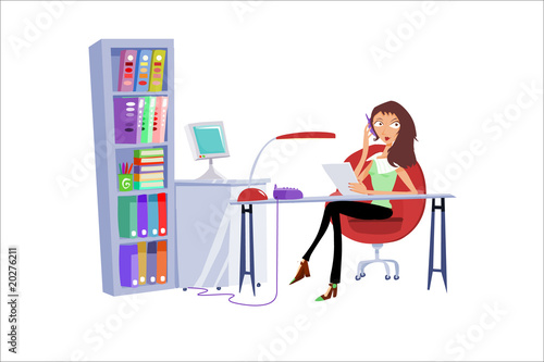 au bureau