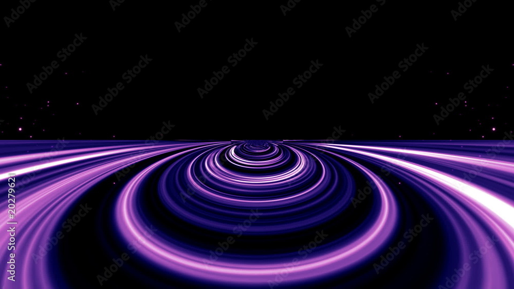 Spinning Purple Thing