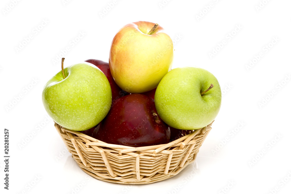 Basket of apples Basket of apples