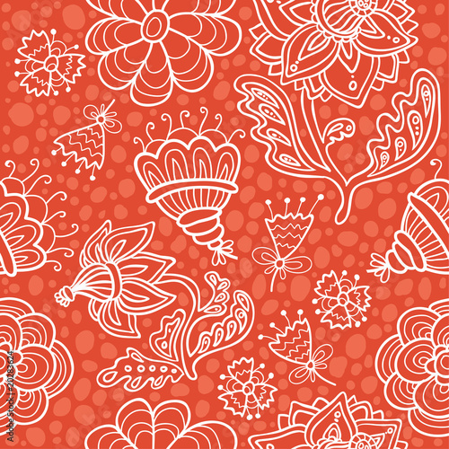 flower seamless pattern