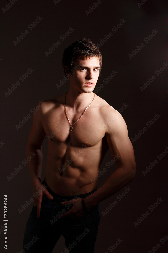 Fototapeta premium Sexy muscular man