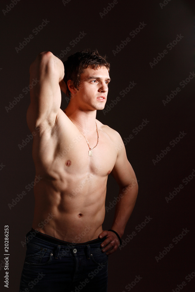 Fototapeta premium Sexy muscular man