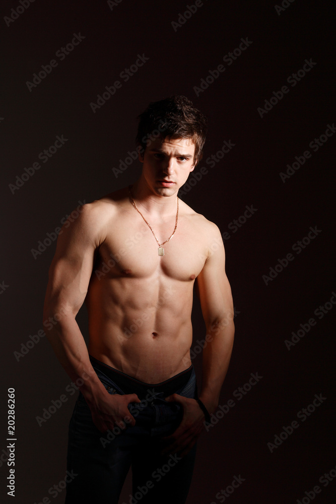 Fototapeta premium Sexy muscular man