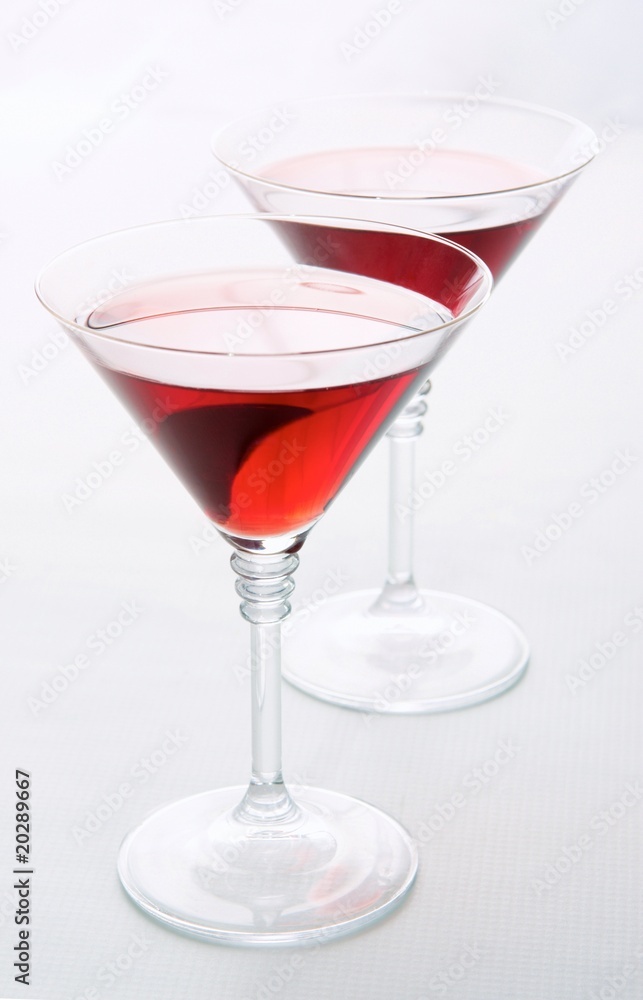 Glasses with wine Glasses with wine
