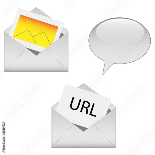 Sharing icons vector