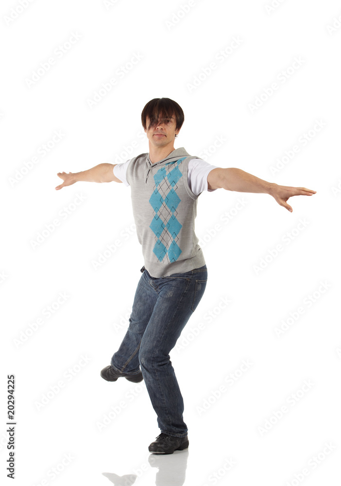 Single male tap dancer Single male tap dancer