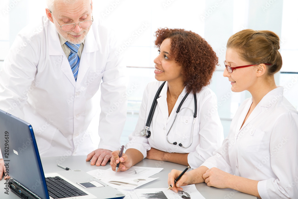Doctor and team Doctor and team