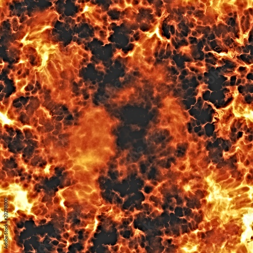 Fiery explosion seamless texture