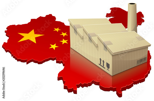 Délocalisation en Chine (détouré)