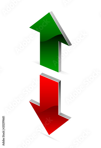 up and down arrow