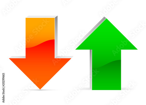 up and down arrow