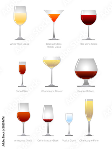 collection of alcoholic drink