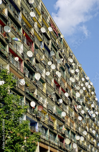 Satellite dishes in Berlin