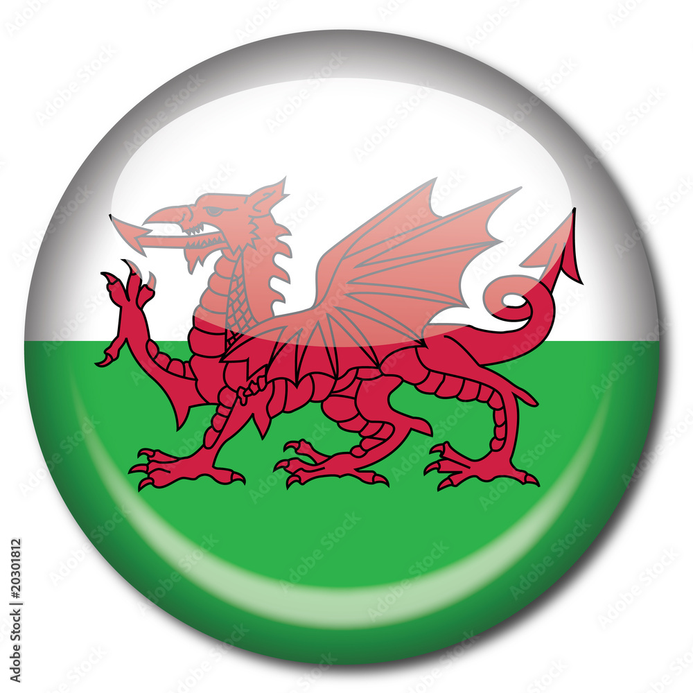 Chapa bandera Gales