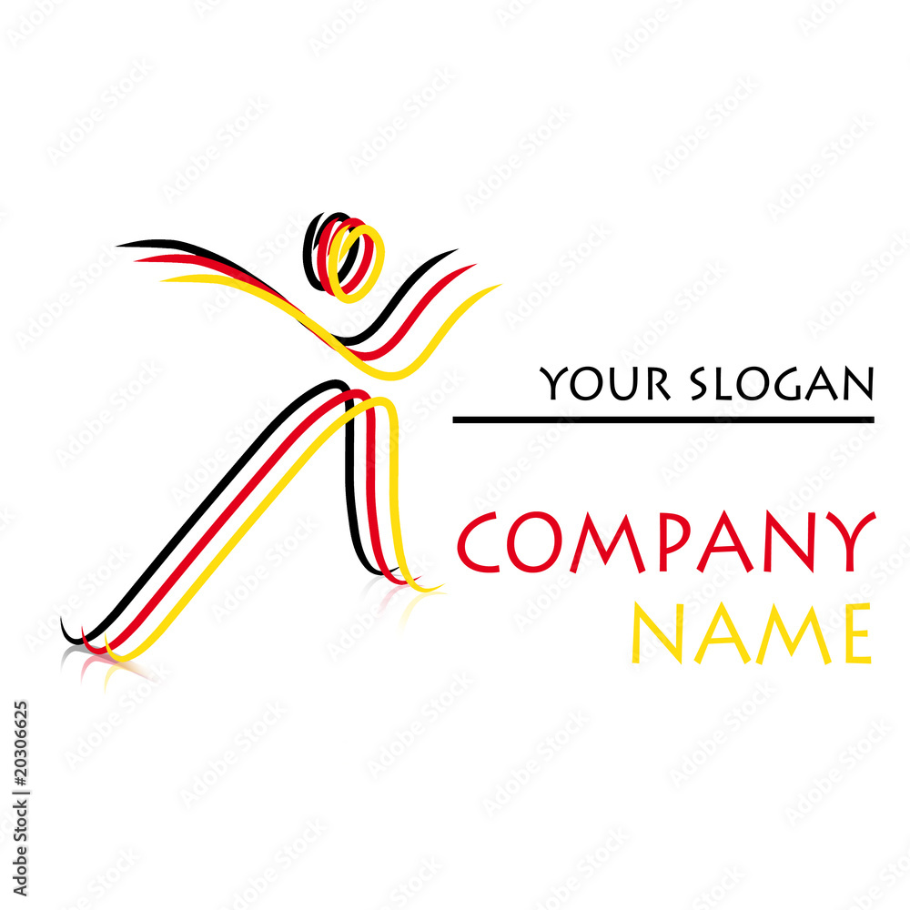 Obraz premium logo dynamic performance