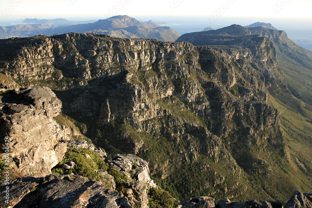 Fototapeta premium Auf dem Tafelberg