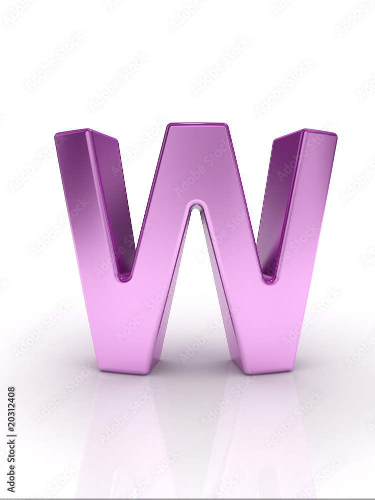 Letter W