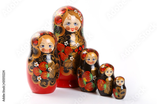 Matryoshka - Russian Nested Dolls © Leonid Shcheglov