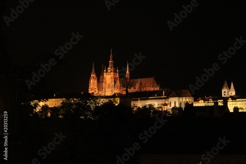 Prague in the night