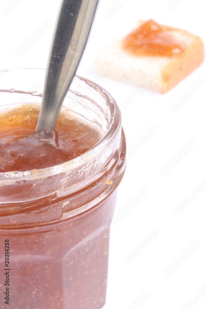 Jam of plum, apple and mint Jam of plum, apple and mint