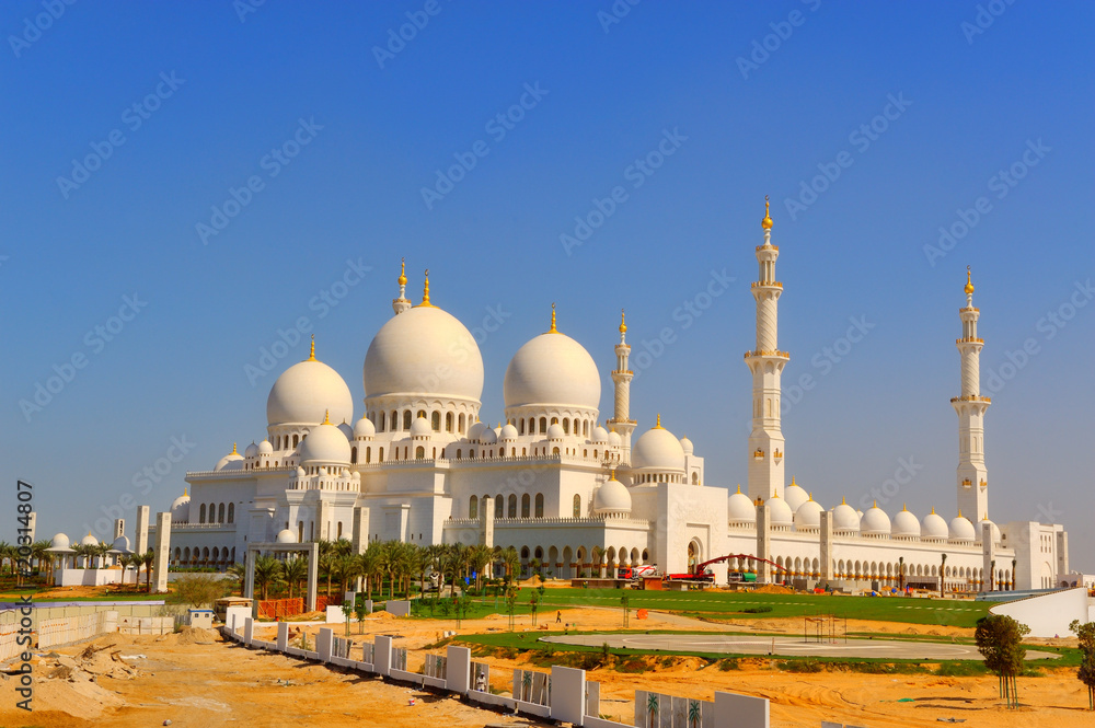 Scheich Zayed Moschee in Abu Dhabi XXII