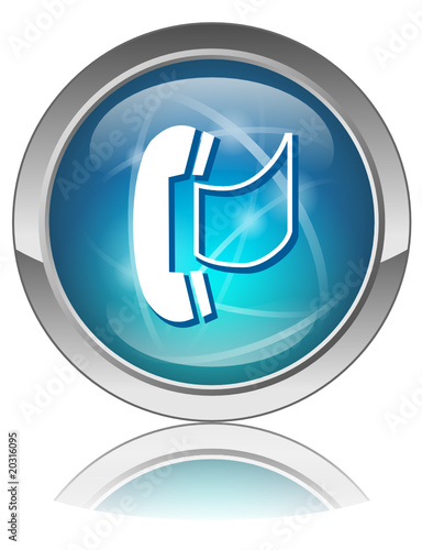 Bouton web vecteur FAX (contact télécopie téléphone numéro nous)