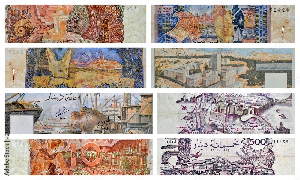 algerie ...vieux dinars algerie ...vieux dinars