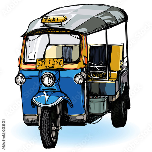 Tuk-Tuk in Thailand