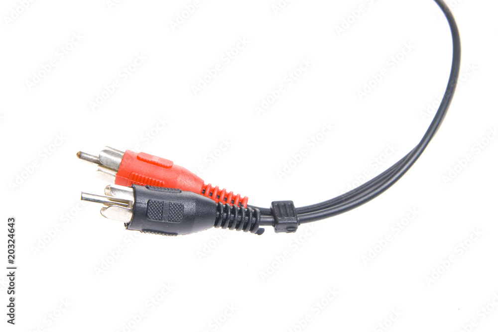 Cable isolated on white background Cable isolated on white background