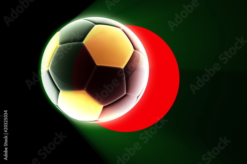 Flag of Bangladesh soccer