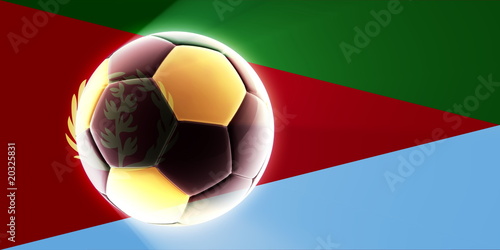 Flag of Eritrea soccer