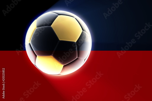 Flag of Haiti soccer