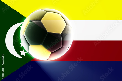 Flag of Comoros soccer