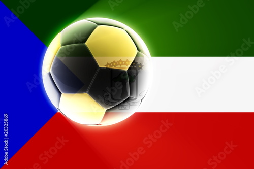 Flag of Equatorial Guinea soccer