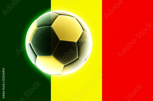 Flag of Mali soccer
