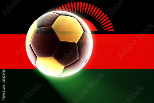 Flag of Malawi soccer