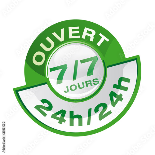 icone ouvert 7/7 24/24h