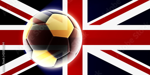 Flag of United Kingdom soccer