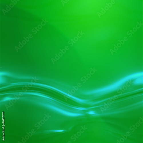 Wavy glowing colors