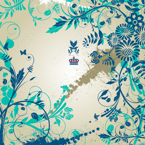 vector flower background