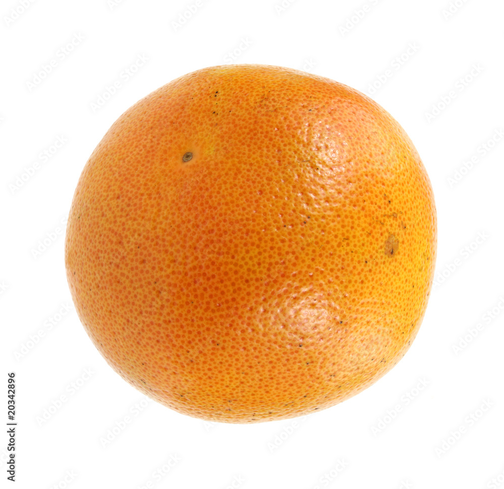 A single large grapefruit A single large grapefruit