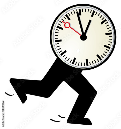 die Uhr läuft