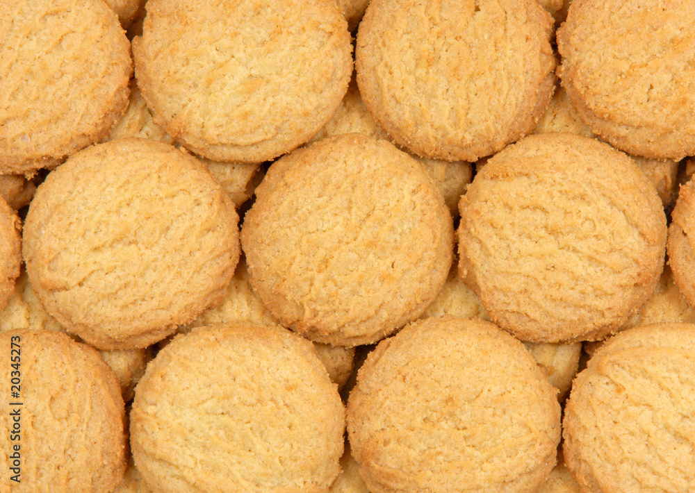 Close view of vanilla wafer cookies Close view of vanilla wafer cookies