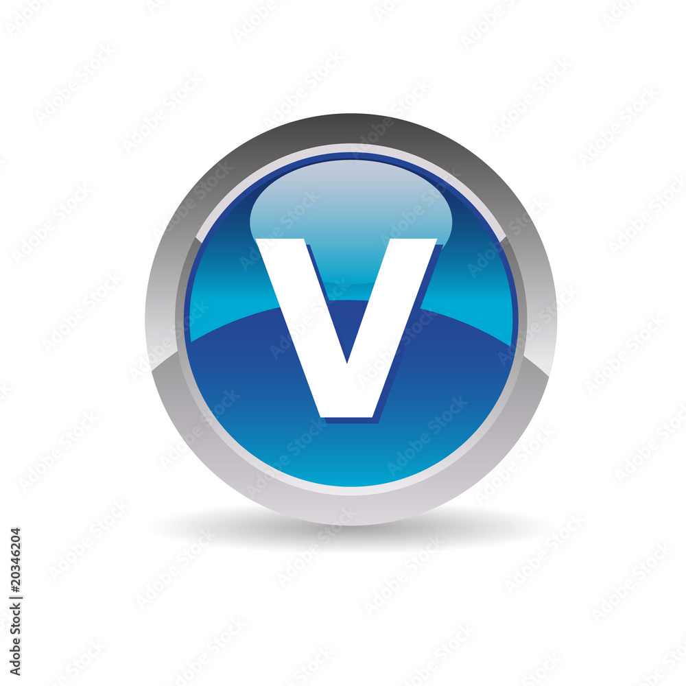 Alphabet logo design - Picto lettre V Alphabet logo design - Picto lettre V