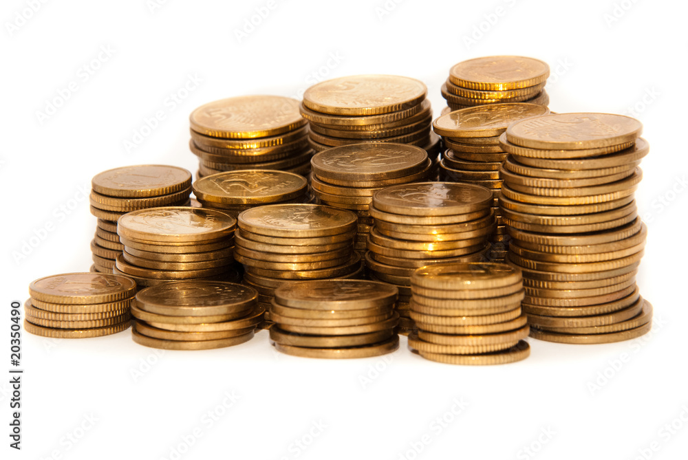 Stack of coins Stack of coins