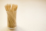 Toothpicks conceptual image.