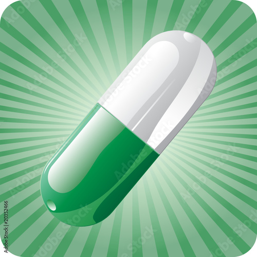 green capsule