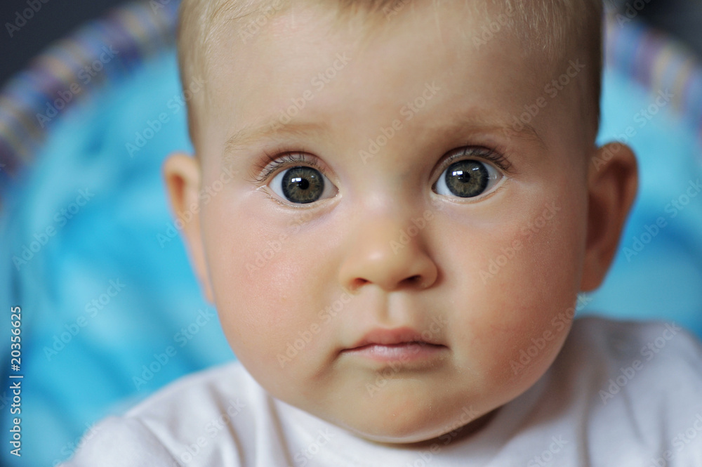 little baby portrait