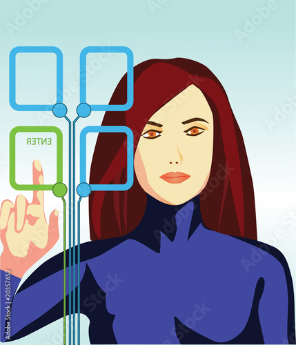 virtual reality vector