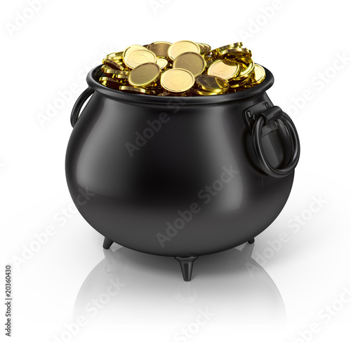 Canvastavla Pot of gold